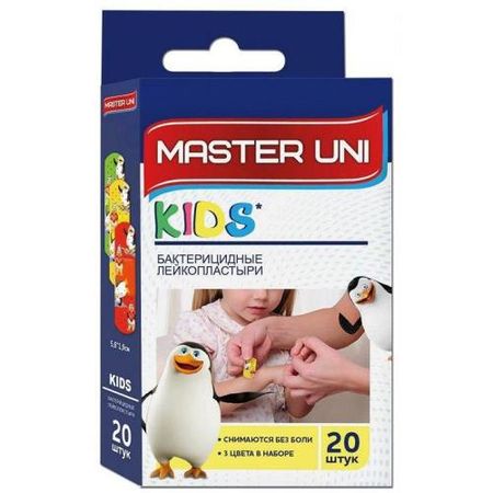 ЛЕЙКОПЛАСТЫРЬ НАБОР МАСТЕР ЮНИ KIDS №20