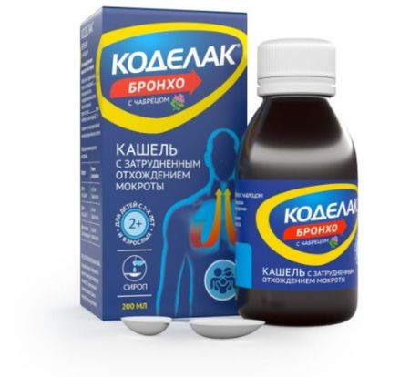КОДЕЛАК БРОНХО С ЧАБРЕЦОМ сироп фл. 200 мл
