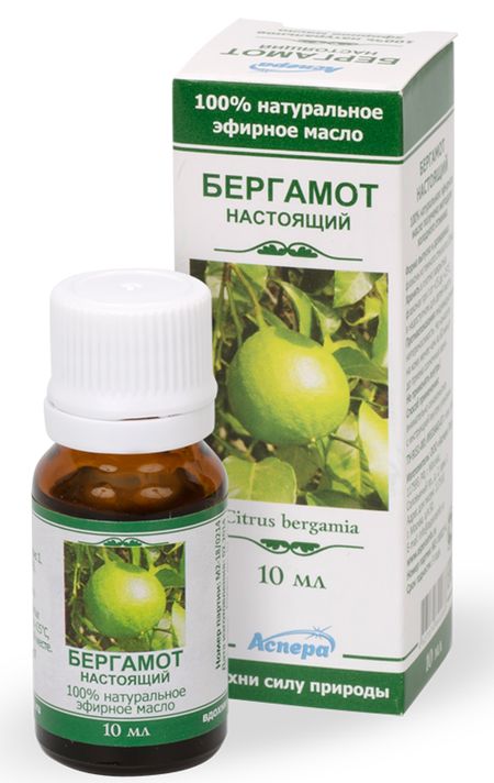 МАСЛО ЭФИРНОЕ БЕРГАМОТ фл. 10 мл