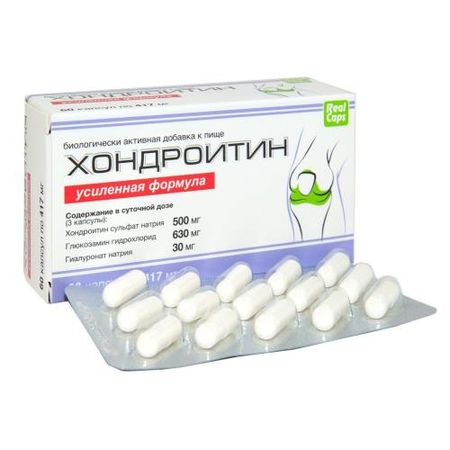 ХОНДРОИТИН УСИЛЕННАЯ ФОРМУЛА капс. 417 мг №60