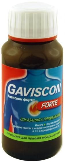ГЕВИСКОН ФОРТЕ сусп. внутр. фл. 150 мл