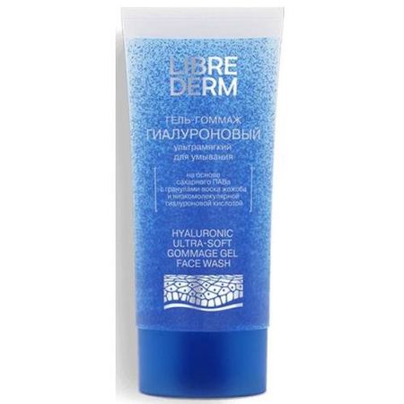 ЛИБРИДЕРМ ГИАЛУРОН. ГЕЛЬ-ГОММАЖ ДЛЯ УМЫВАНИЯ 150 мл ультрамягкий