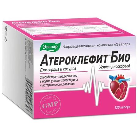 АТЕРОКЛЕФИТ БИО ЭВАЛАР капс. №120