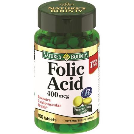НЭЙЧЕС БАУНТИ (NATURE`S BOUNTY) ФОЛИЕВАЯ КИСЛОТА табл. №100