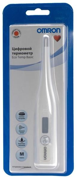 ОМРОН (OMRON) ТЕРМОМЕТР ЭЛЕКТРОННЫЙ ECO TEMP BASIC (МС-246-RU)