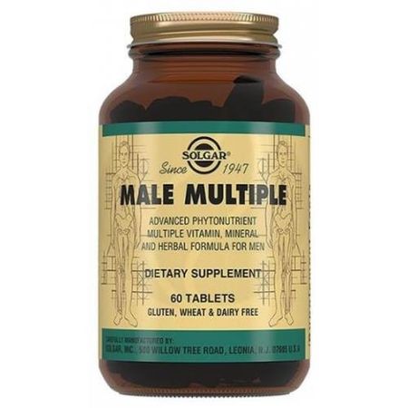 СОЛГАР КОМПЛЕКС ДЛЯ МУЖЧИН МУЛЬТИВИТАМИН. И МИНЕРАЛЬН. табл. №60