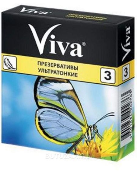 ПРЕЗЕРВАТИВЫ ВИВА ультратонкие №3