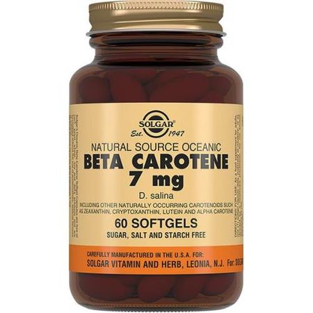 СОЛГАР БЕТА-КАРОТИН капс. №60
