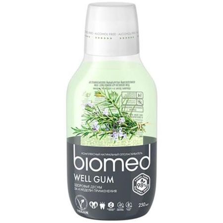 БИОМЕД (BIOMED) WELL GUM ОПОЛАСКИВАТЕЛЬ ДЛЯ ПОЛОСТИ РТА 250 мл комплексный
