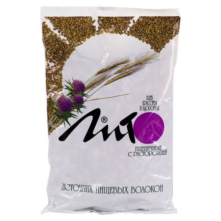 ЛИТО ОТРУБИ ПШЕНИЧНЫЕ с кальцием/расторопшей 200 гр