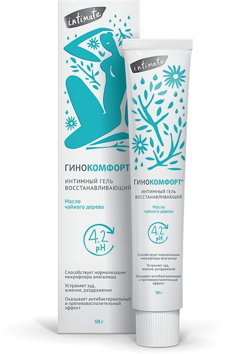 ГИНОКОМФОРТ гель интимн. ph-баланс восстан. 50 гр анастасия петрова божественный баланс