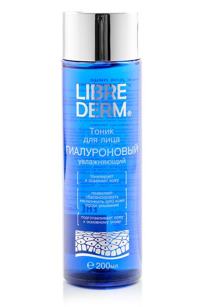 ЛИБРИДЕРМ ГИАЛУРОН. ТОНИК ДЛЯ ЛИЦА 200 мл увлажняющ.