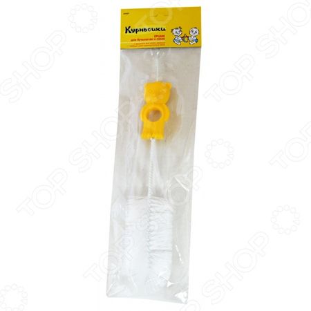 КУРНОСИКИ ЕРШИК ДЛЯ МЫТЬЯ БУТЫЛОЧЕК И СОСОК 19537