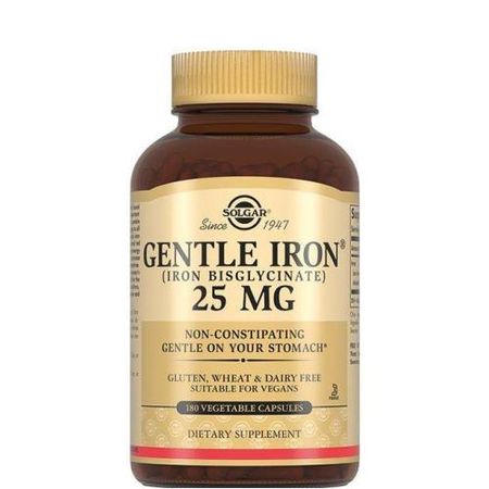 СОЛГАР ЛЕГКОДОСТУПНОЕ ЖЕЛЕЗО ДЖЕНТЛ АЙРОН капс. №180