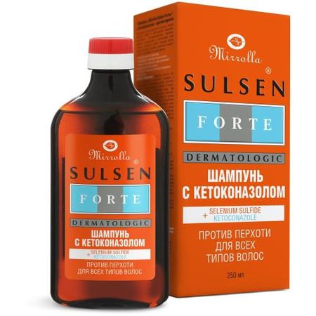 СУЛЬСЕН ФОРТЕ шампунь с кетоконазолом фл. 250 мл