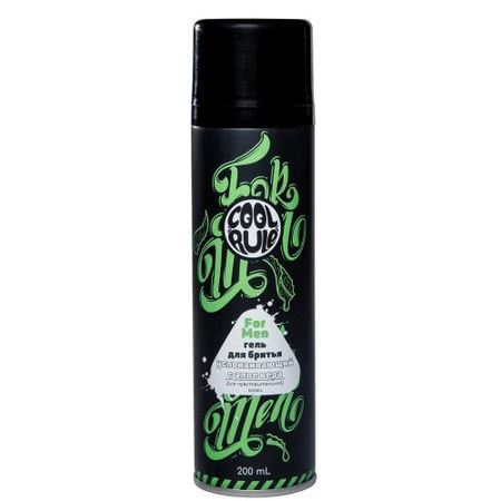 COOL RULE (КУЛ РУЛ) ГЕЛЬ ДЛЯ БРИТЬЯ 200 мл успокаивающ. для чувствит. кожи