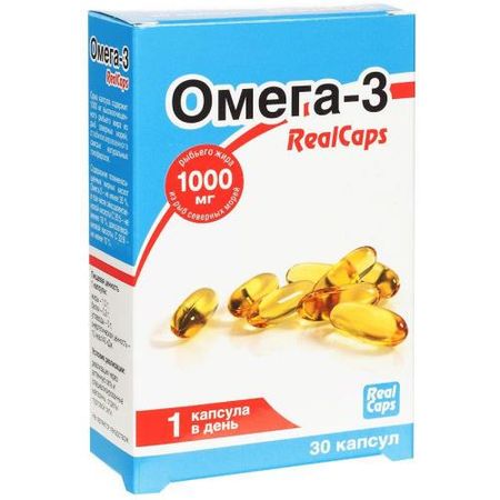 ОМЕГА-3 РЕАЛКАПС капс. массой 1400 мг №30