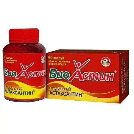 БИОАСТИН АСТАКСАНТИН капс. №60