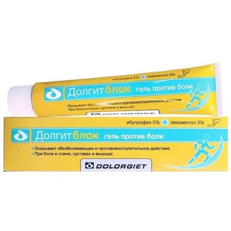 ДОЛГИТБЛОК гель туба 100 гр