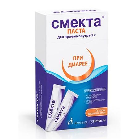 СМЕКТА карамель-какао паста внутр. 3 гр №8