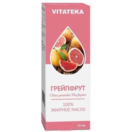 МАСЛО ЭФИРНОЕ ГРЕЙПФРУТ ВИТАТЕКА 10 мл