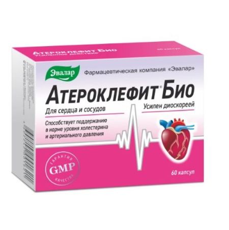 АТЕРОКЛЕФИТ БИО ЭВАЛАР капс. №60