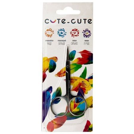 CUTE-CUTE НОЖНИЦЫ МАНИКЮРНЫЕ закругленные