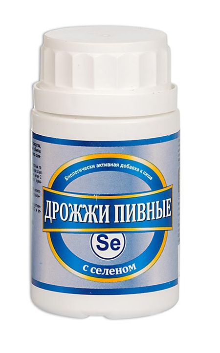 ДРОЖЖИ ПИВНЫЕ С СЕЛЕНОМ табл. №100