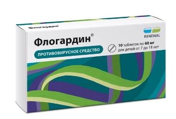 ФЛОГАРДИН табл. п/о плен. 60 мг №10