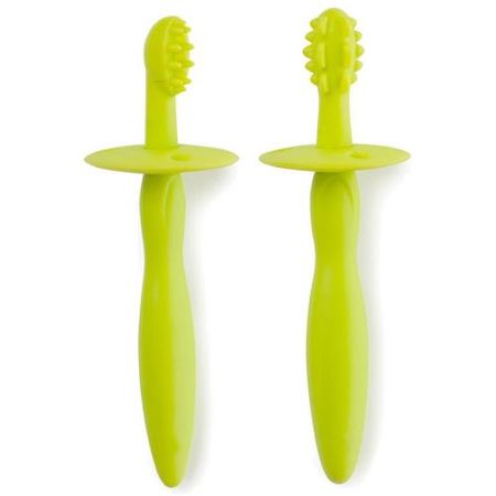 HAPPY BABY ЗУБНАЯ ЩЕТКА ДЕТСКАЯ №2 силикон.