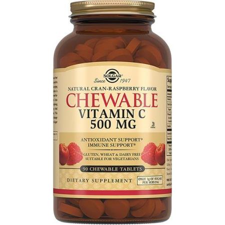 СОЛГАР ВИТАМИН С И МАЛИНА табл. №90