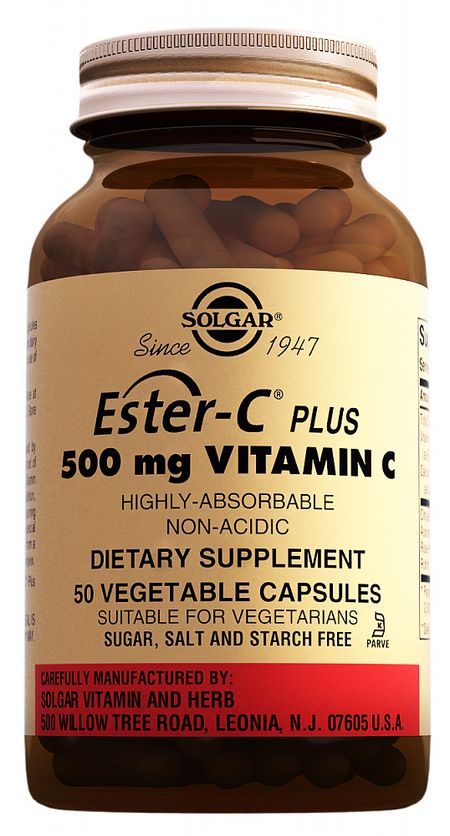 СОЛГАР ЭСТЕР-С ПЛЮС ВИТАМИН С капс. №50