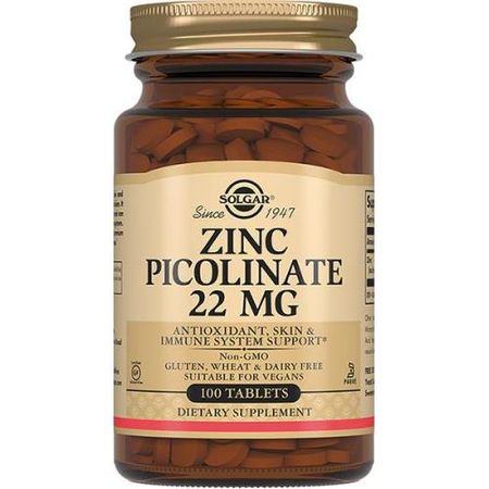 СОЛГАР ПИКОЛИНАТ ЦИНКА табл. №100