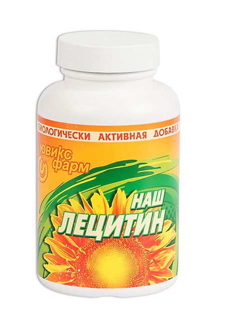 ЛЕЦИТИН НАШ пор. внутр. 120 гр