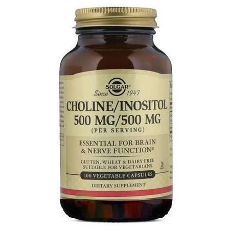 СОЛГАР ХОЛИН/ИНОЗИТОЛ капс. №100