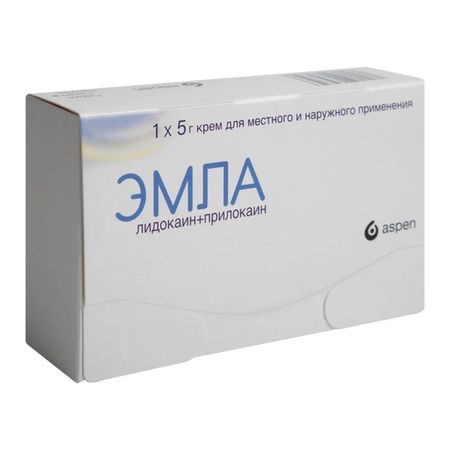 ЭМЛА крем наружн. д/местн. прим. 5 гр