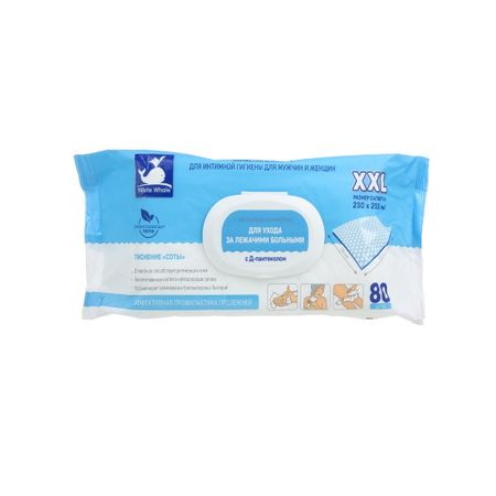 САЛФЕТКИ ВЛАЖНЫЕ уход за лежачими больными №80