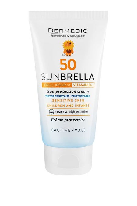 ДЕРМЕДИК SUNBRELLA BABY КРЕМ ДЛЯ ЛИЦА СОЛНЦЕЗАЩИТНЫЙ 50 мл SPF50 для детей