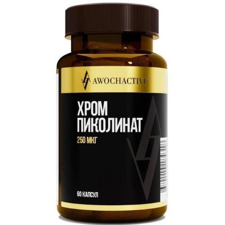 AWOCHACTIVE ПИКОЛИНАТ ХРОМА капс. №60