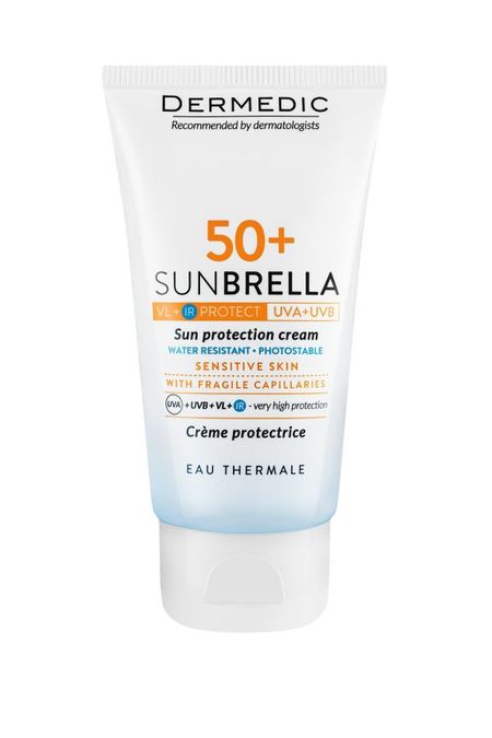 ДЕРМЕДИК SUNBRELLA КРЕМ СОЛНЦЕЗАЩИТНЫЙ 50 мл SPF 50+ для чувствит.кожи