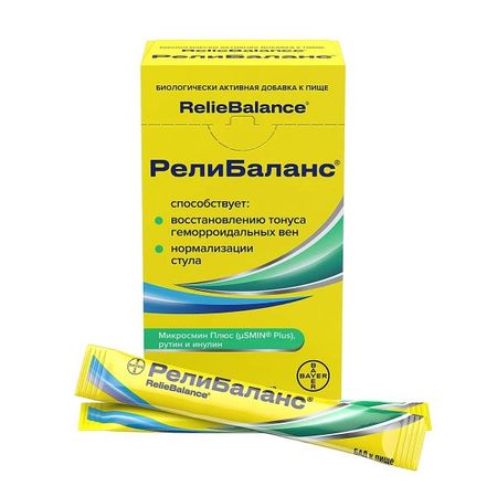 РЕЛИБАЛАНС сусп. внутр. апельсин саше 10 мл №20