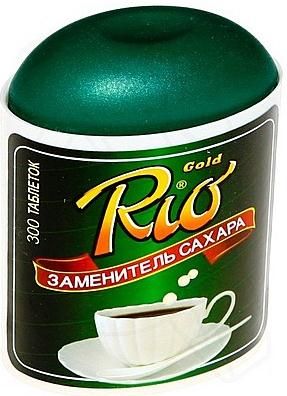 РИО ГОЛД ЗАМЕНИТЕЛЬ САХАРА ТАБЛЕТКИ №300