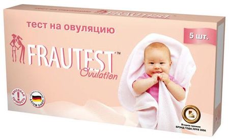 ТЕСТ НА ОВУЛЯЦИЮ FRAUTEST OVULATION №5