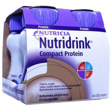 НУТРИДРИНК КОМПАКТ ПРОТЕИН СМЕСЬ ДЛЯ ЭНТЕР. ПИТАНИЯ кофе 125 мл №4