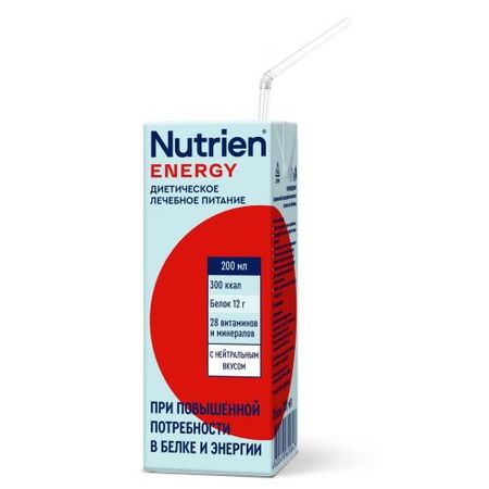 НУТРИЭН ЭНЕРГИЯ СМЕСЬ ДЛЯ ЭНТЕР. ПИТАНИЯ 200 мл