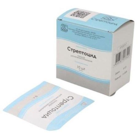 СТРЕПТОЦИД пор. наруж. пак. 5 гр №10