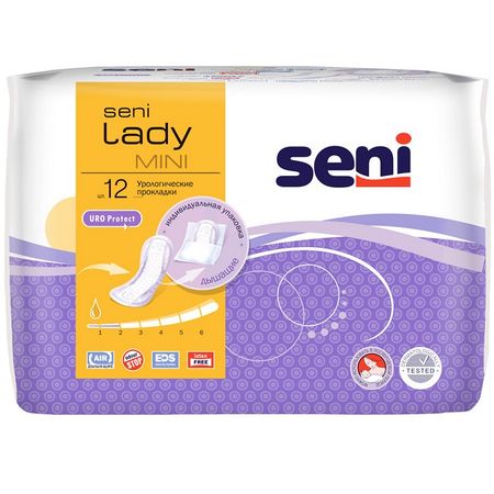 СЕНИ ПРОКЛАДКИ ЖЕНСКИЕ ПРИ НЕДЕРЖАНИИ ЛЕДИ МИНИ №10 +2 лучана чимино нелли блай леди сенсация