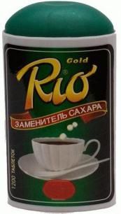 РИО ГОЛД ЗАМЕНИТЕЛЬ САХАРА ТАБЛЕТКИ №1 200
