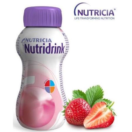 НУТРИДРИНК СМЕСЬ ДЛЯ ЭНТЕР. ПИТАНИЯ клубника 200 мл