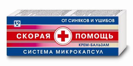 СКОРАЯ ПОМОЩЬ крем-бальзам туба 75 мл